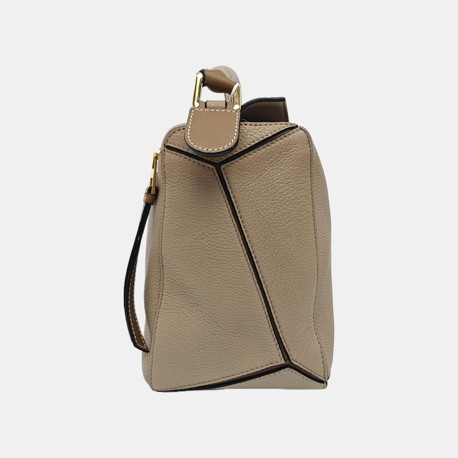 Puzzle Medium Calfskin Gray