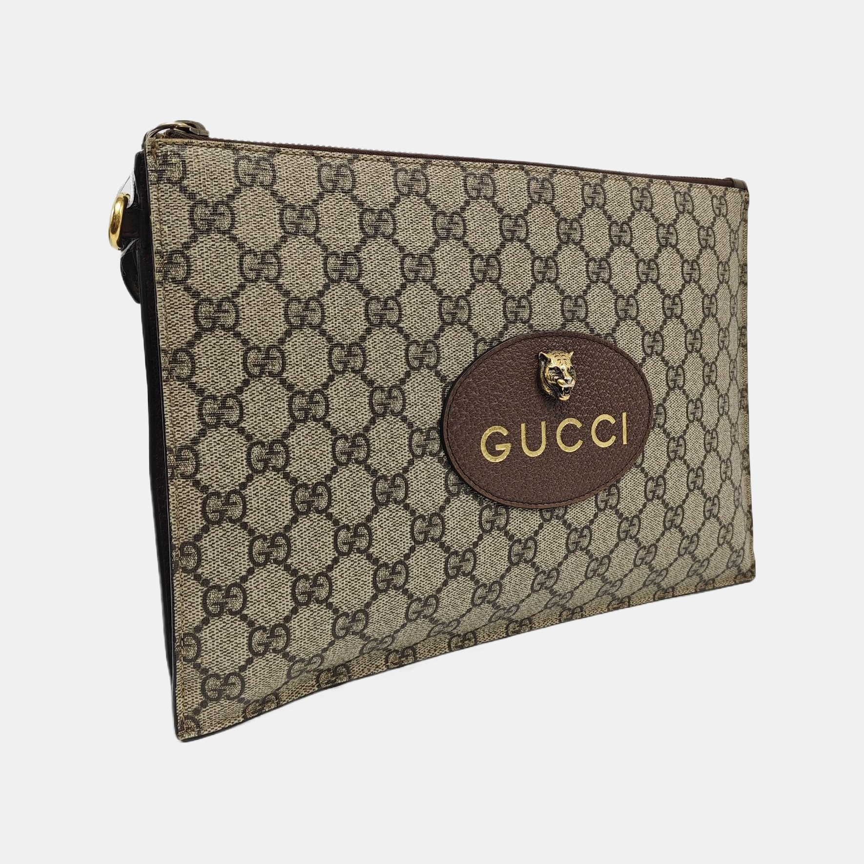 Neo Vintage Monogram Coated Canvas Beige