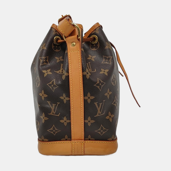 NOÉ BB Monogram Coated Canvas Brown