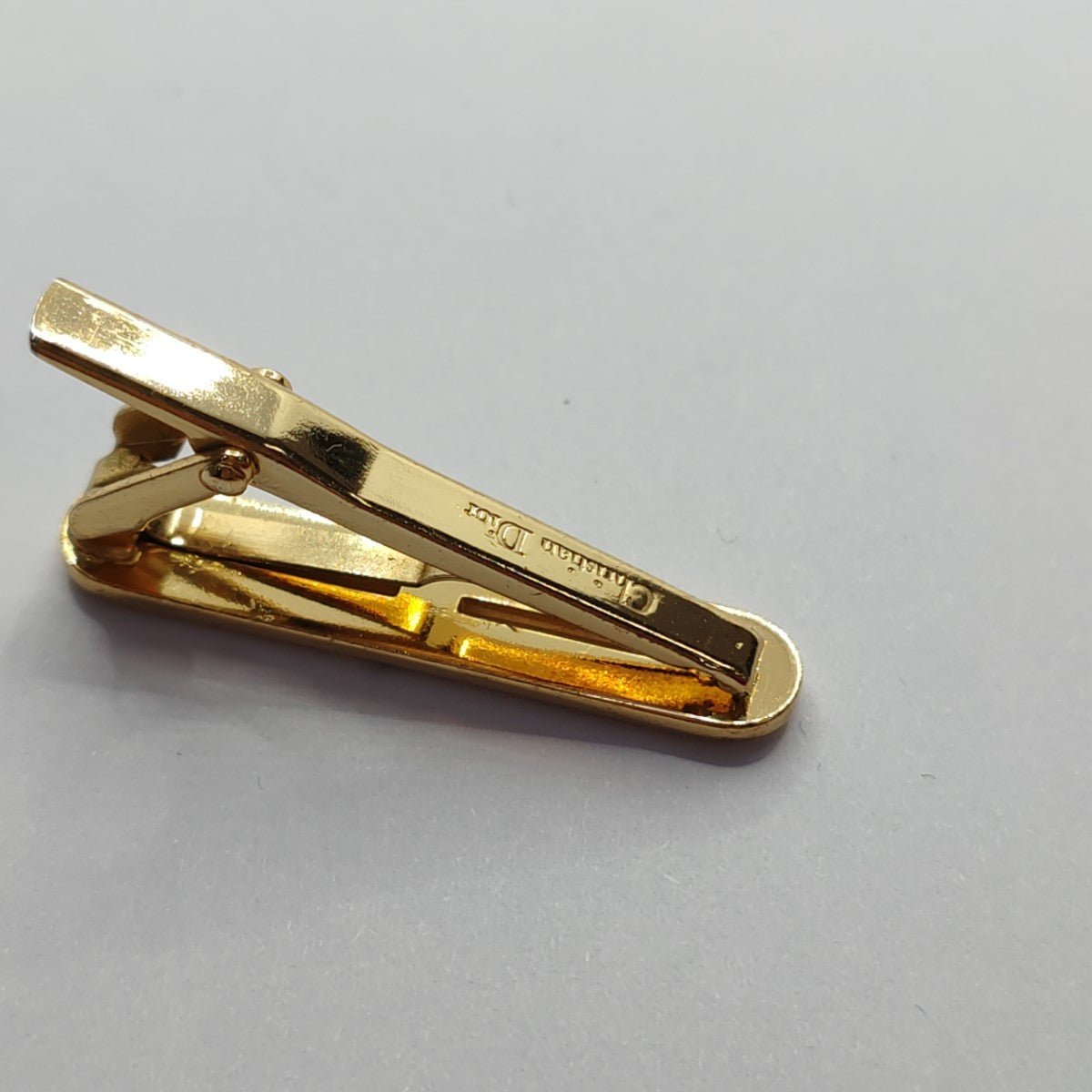 Metal Tie Clip Gold