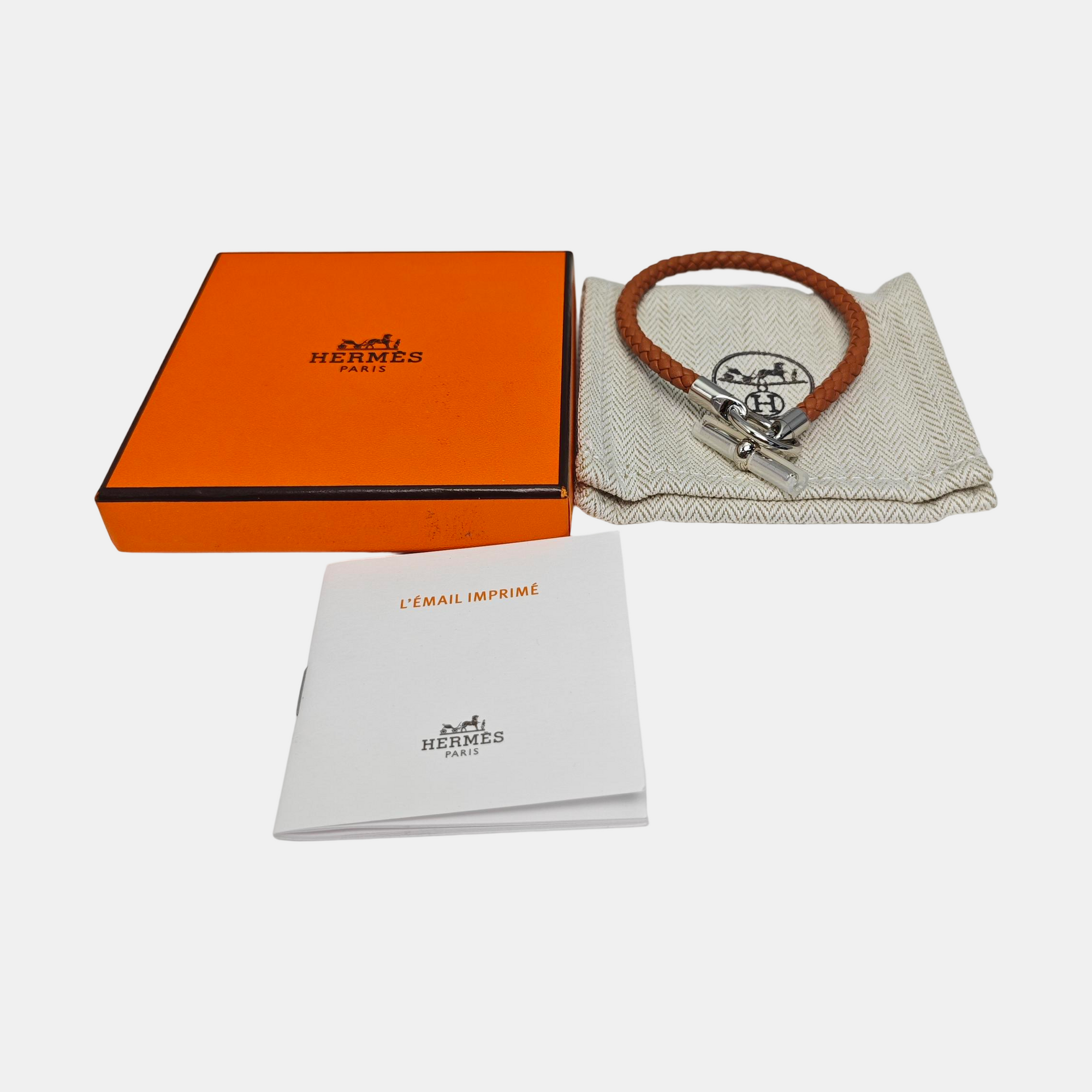 Glenan Leather Brown Bracelet
