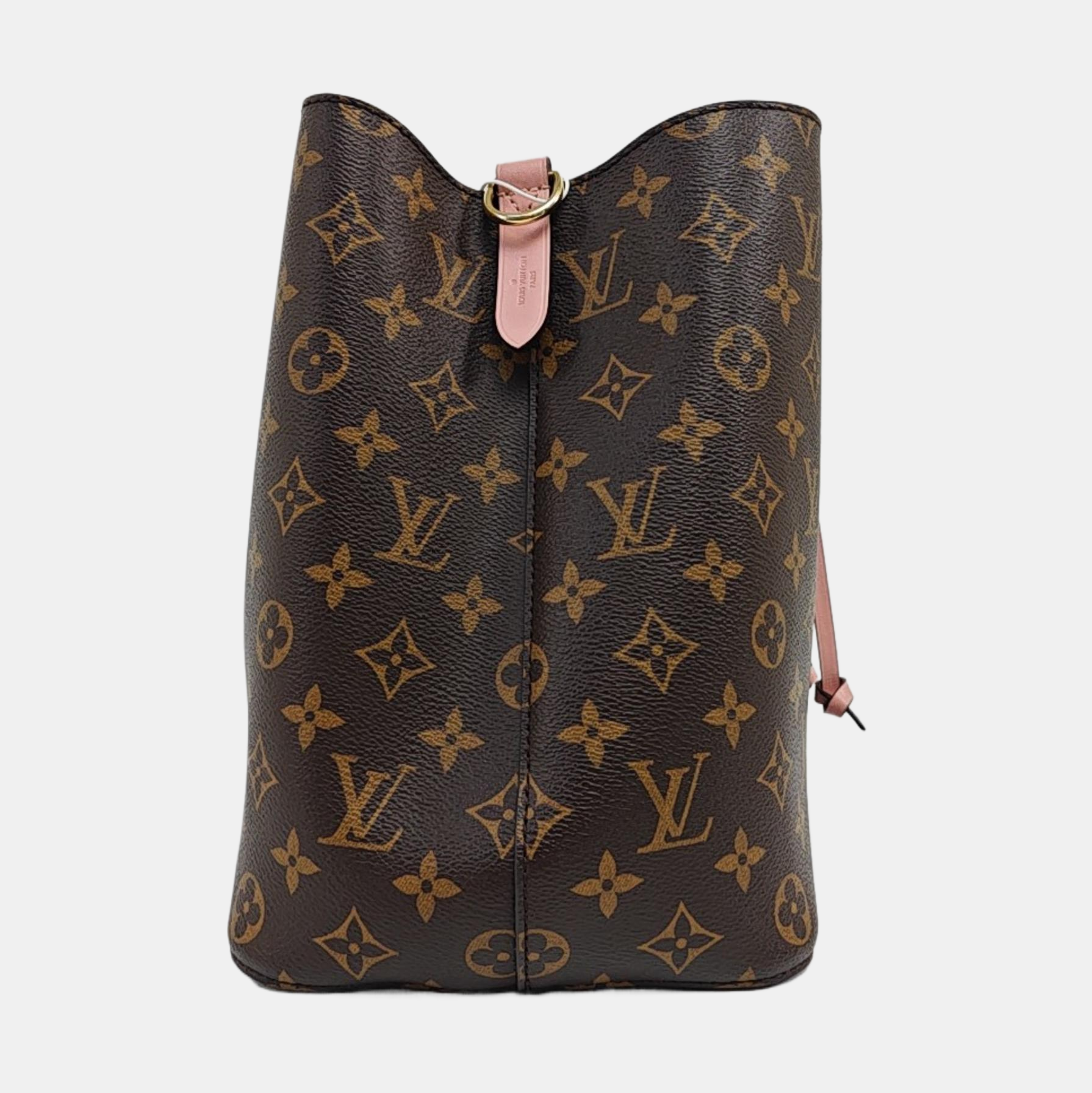 NÉONOÉ MM Monogram Coated Canvas Brown