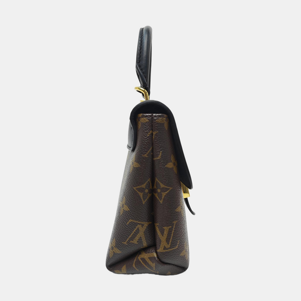 LOCKY BB Monogram Coated Canvas Brown