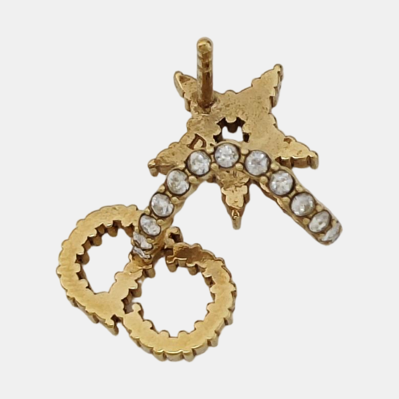 Clair D Lune Metal Gold Stud Earrings
