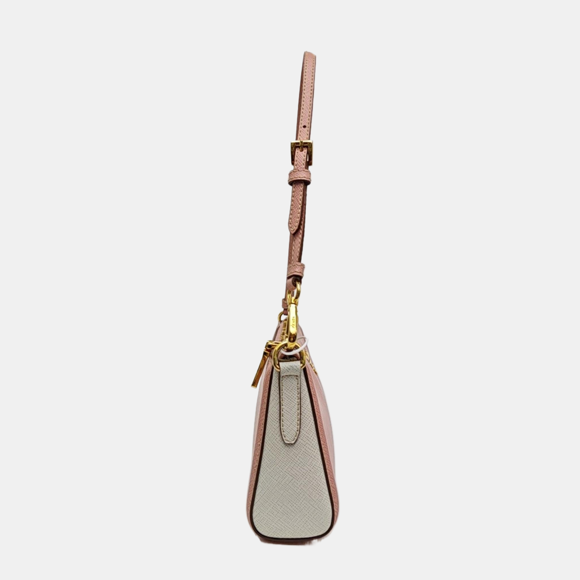Saffiano Calfskin Top Handle Bag Pink