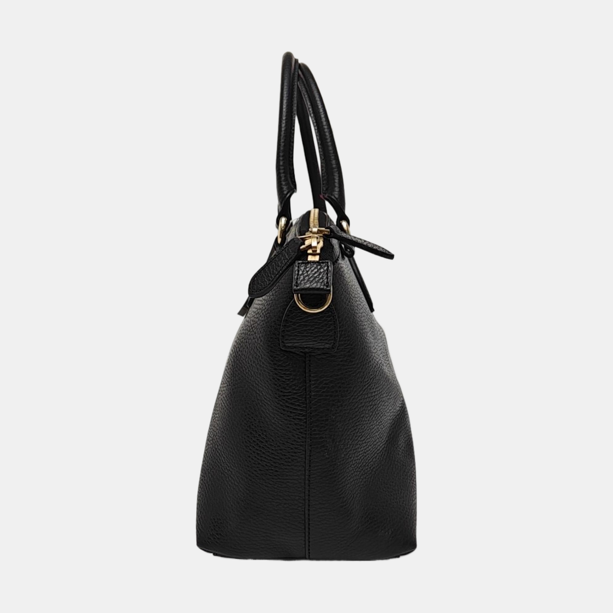 Microguccissima Calfskin Black