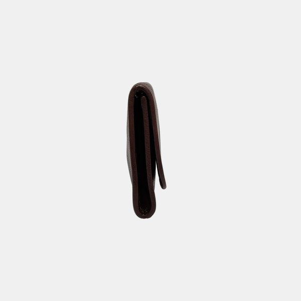 Calfskin Top Handle Bag Brown