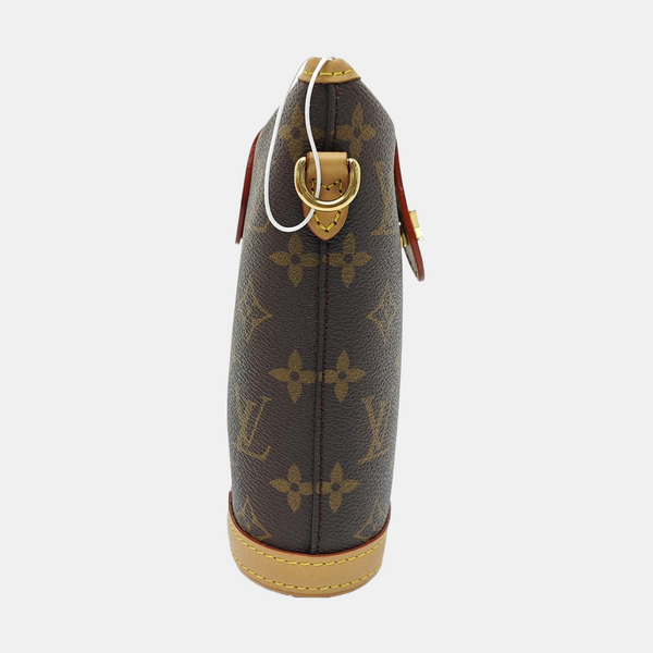 FOLD ME Monogram Coated Canvas Brown