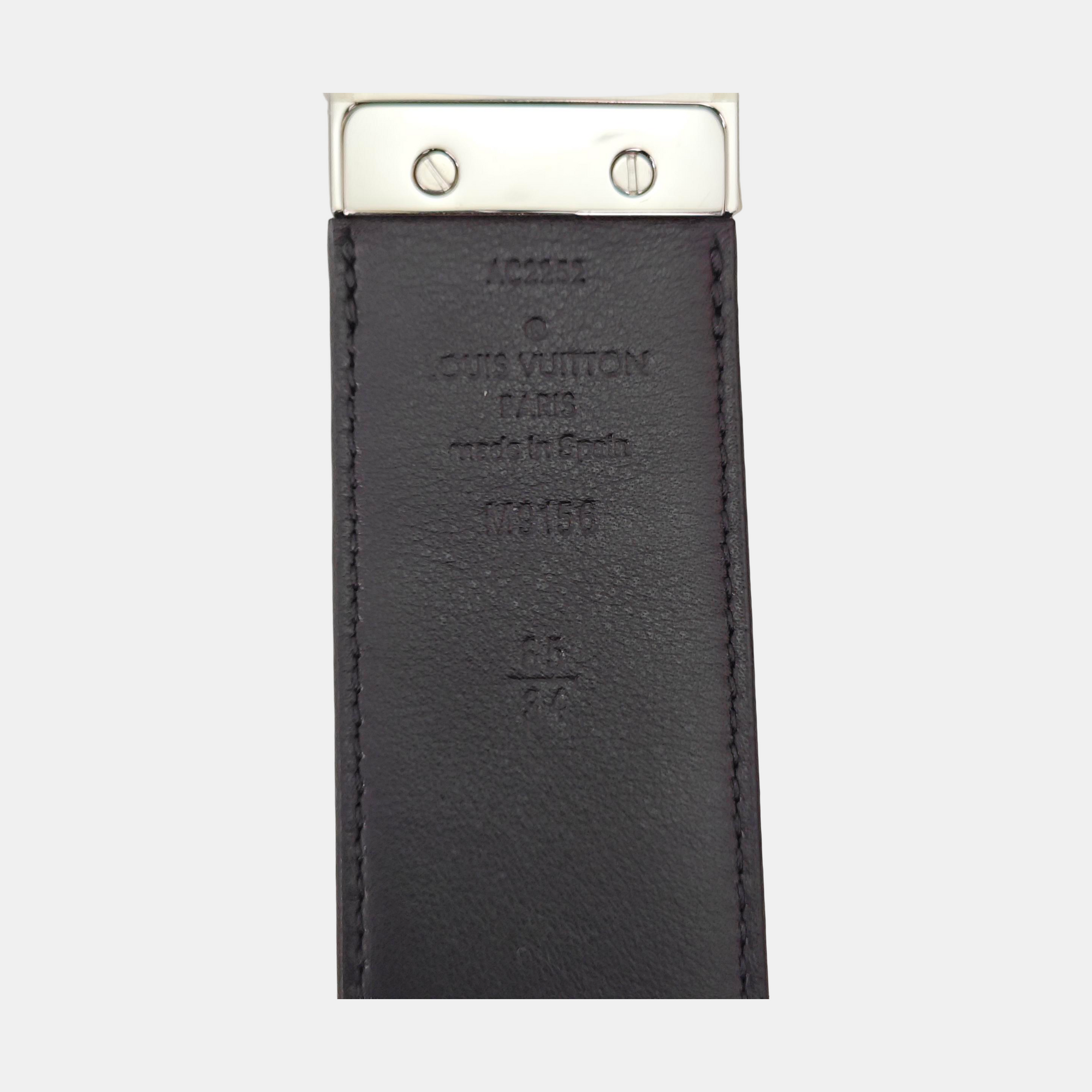Coated Canvas Belt Black