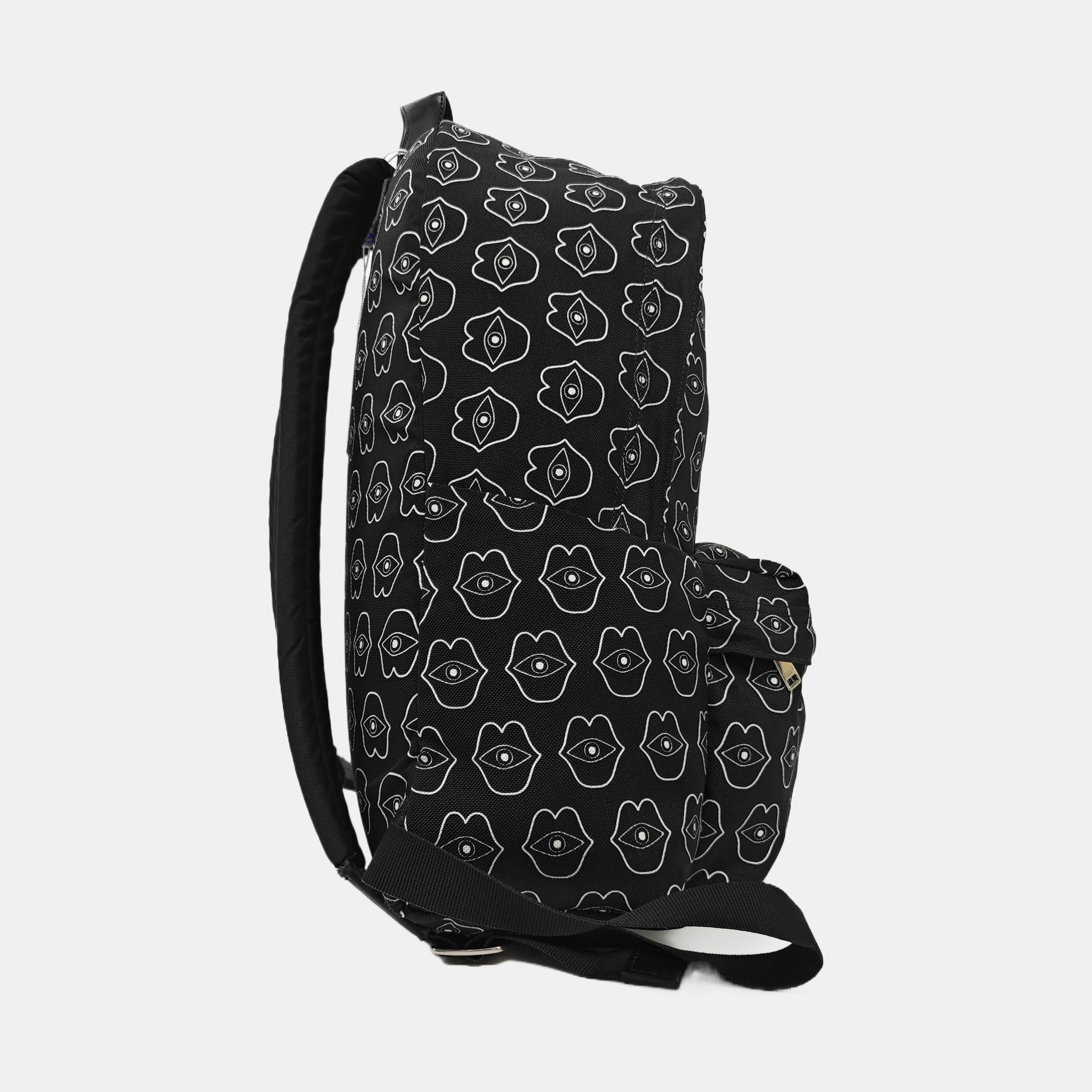 Nylon Backpack Medium Black