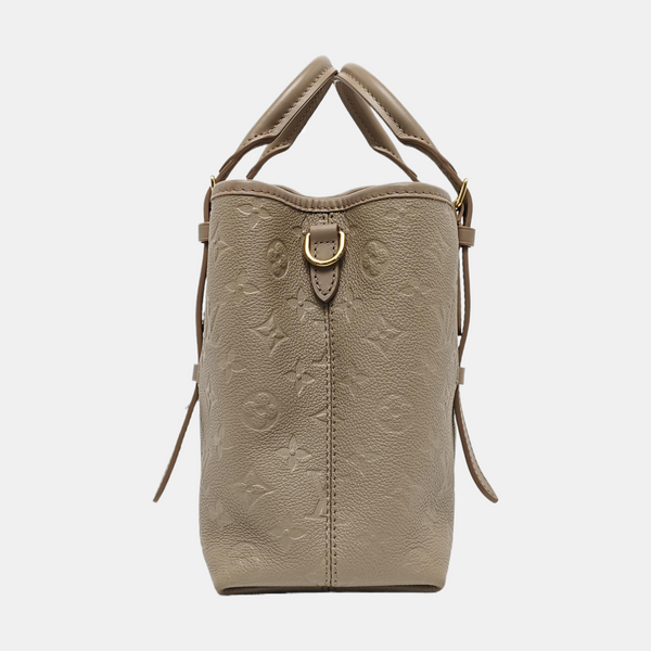 Monogram Calfskin Gray