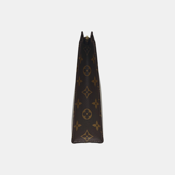 TOILET POCKET 26 Monogram Coated Canvas Brown