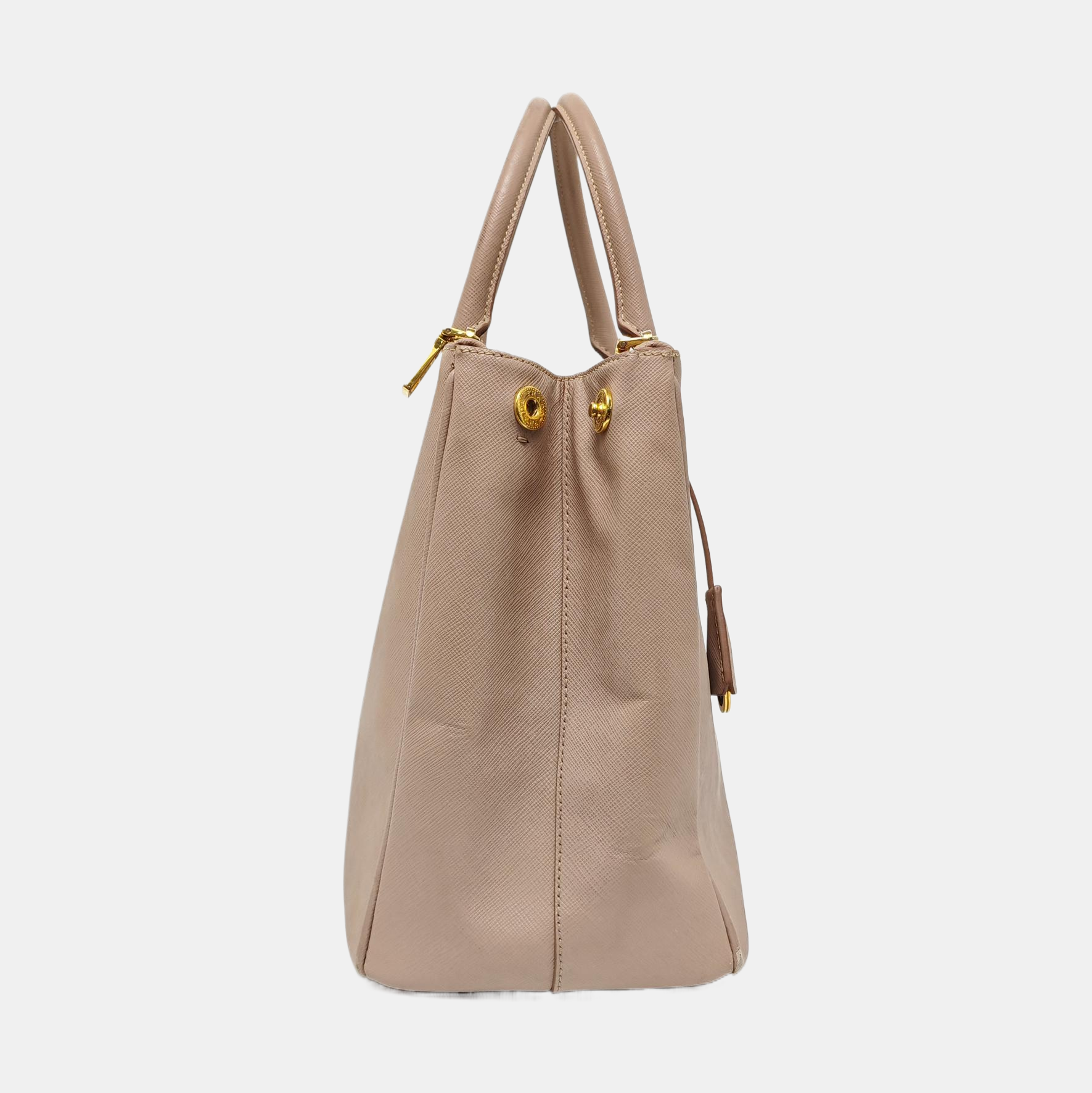 Galleria Extra Large Saffiano Calfskin Pink