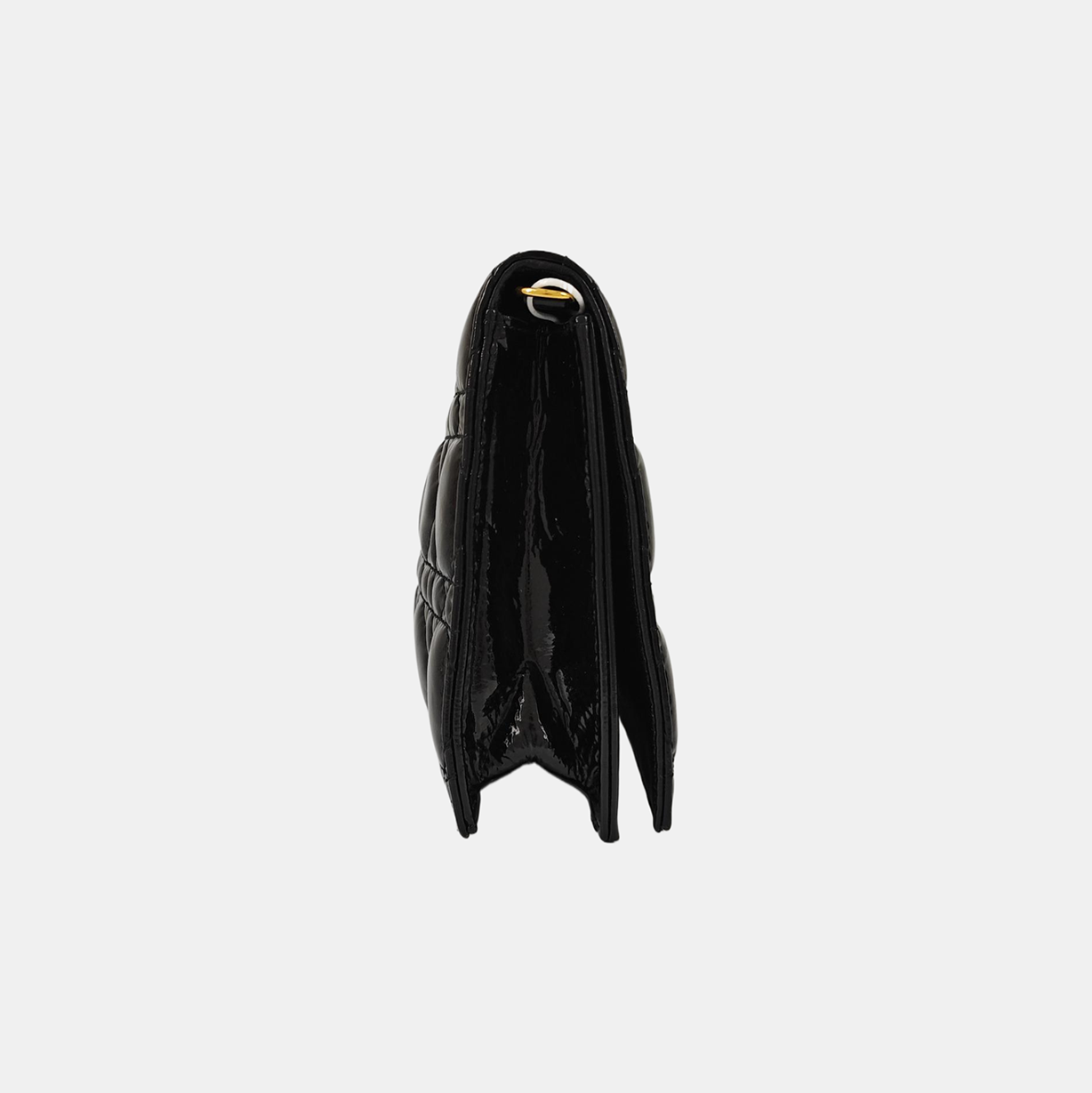 Lady Dior Medium Cannage Patent Leather Black