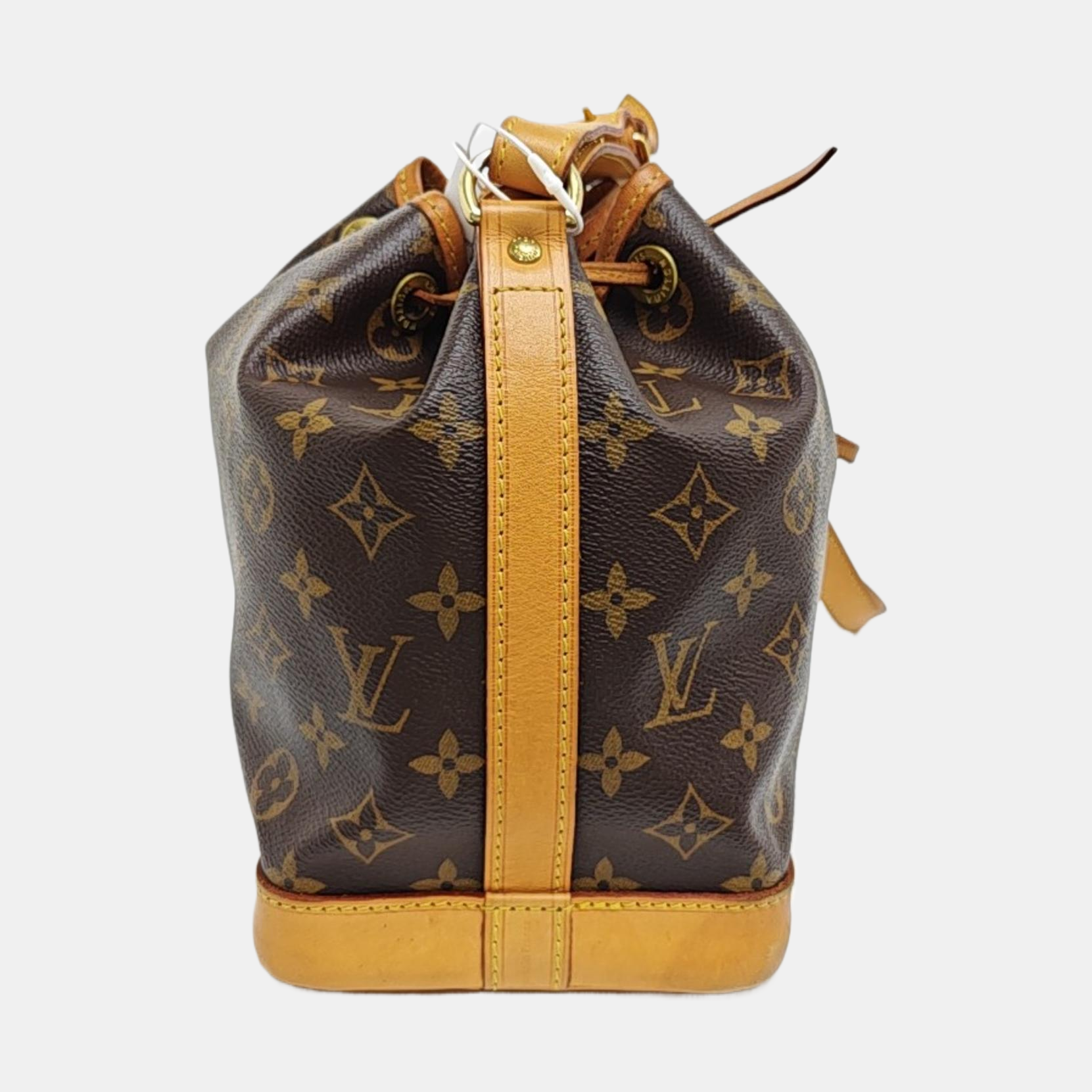 NOÉ BB Monogram Coated Canvas Brown