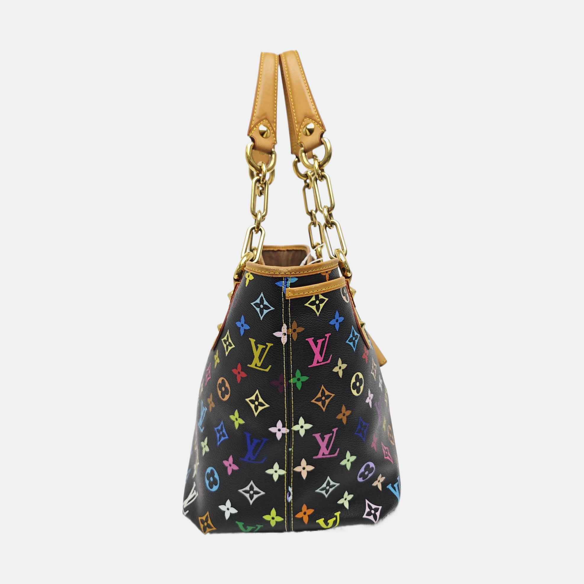 LV × TM ANNIE Monogram Coated Canvas Black