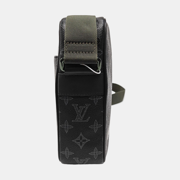 DANUBE PM Monogram Coated Canvas Black