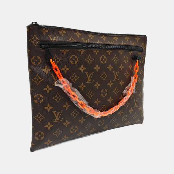 A4 Monogram Coated Canvas Brown