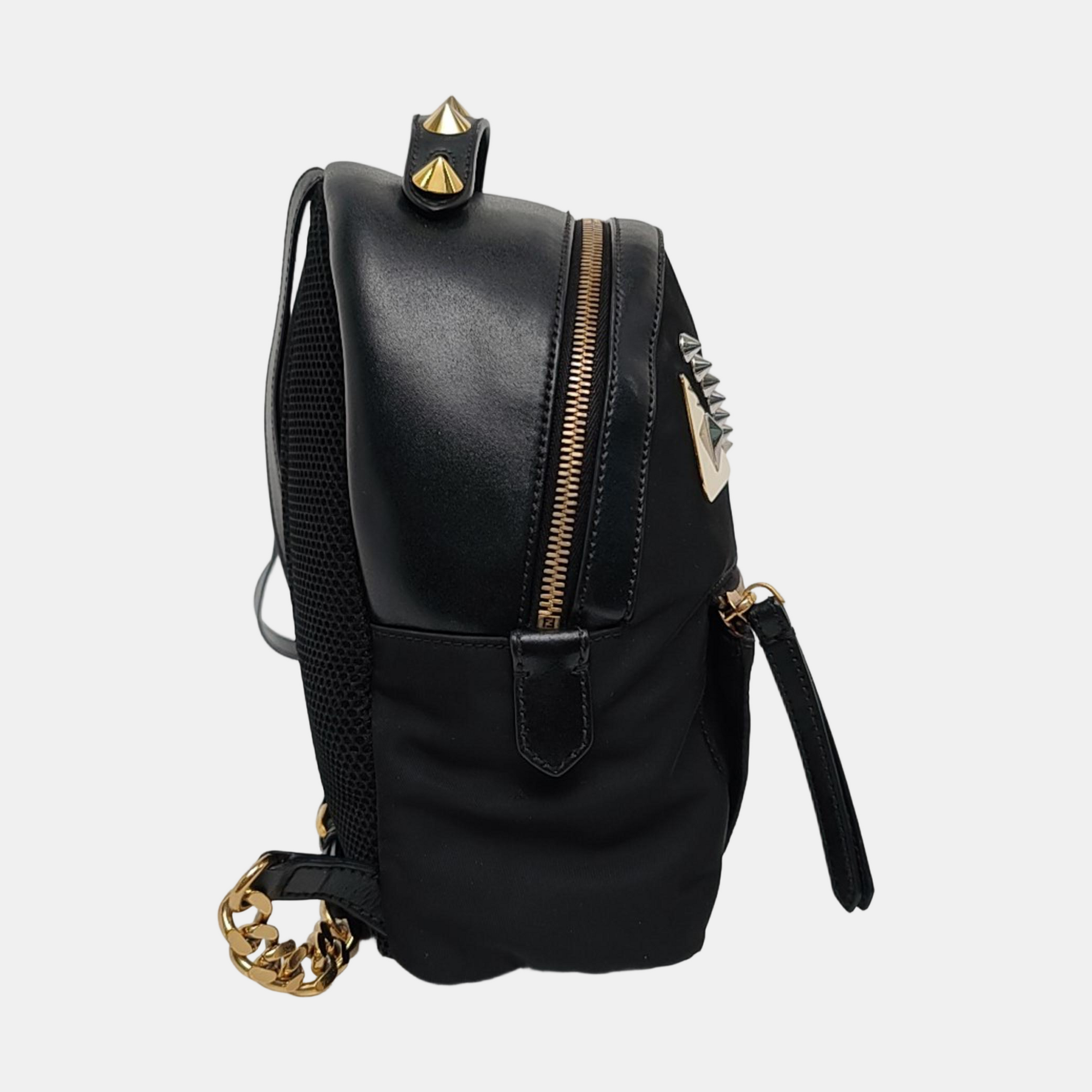 Authenticated pre-owned  Monster Nylon Black - Backpack at Looply