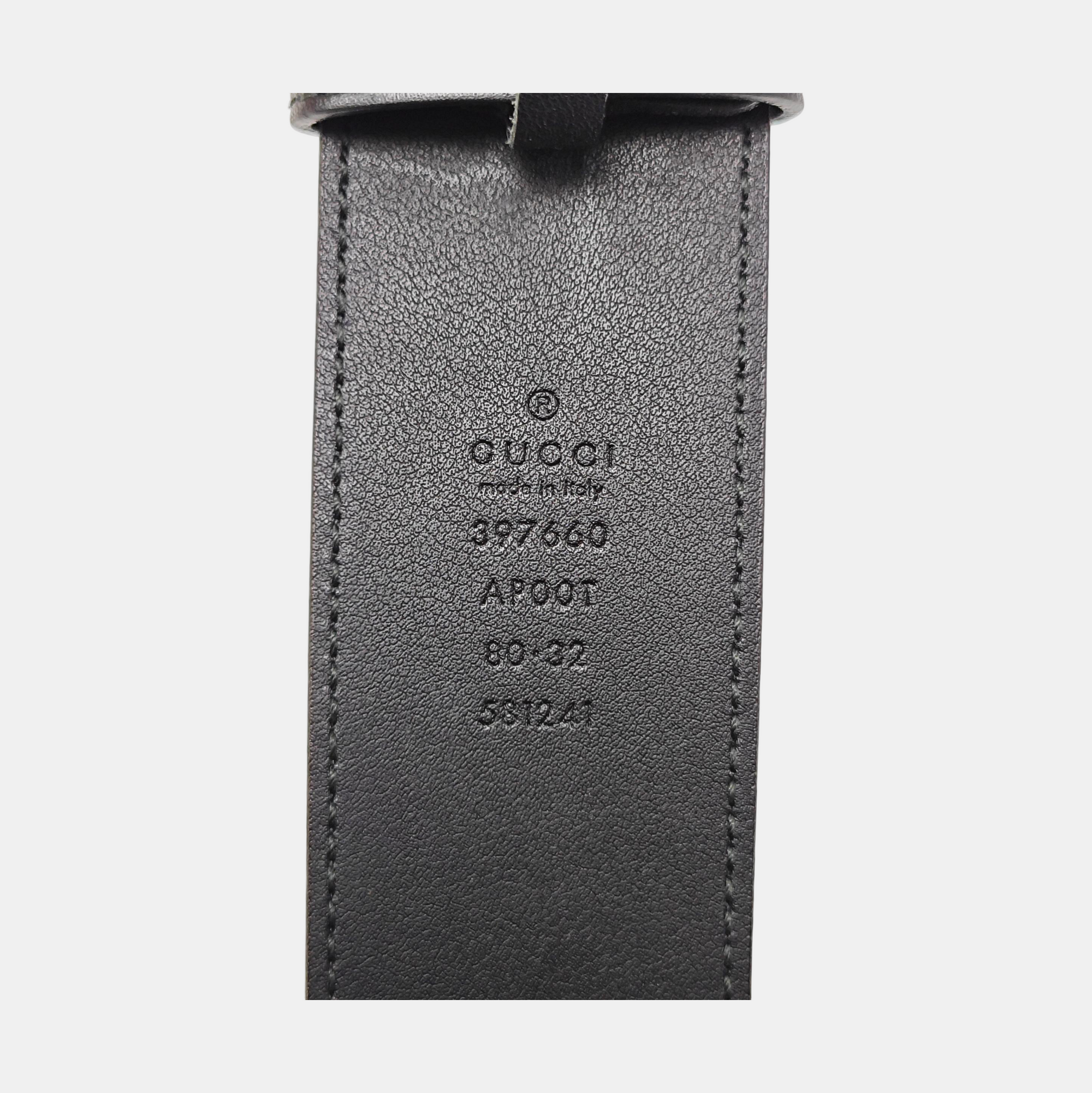 Leather Belt Black