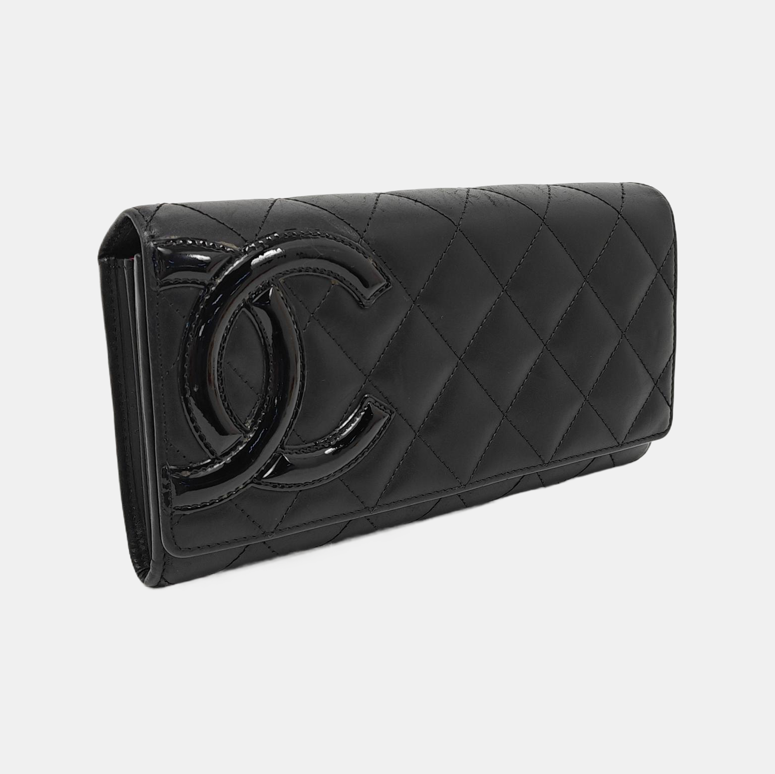 CAMBON Mini Quilted Calfskin Black