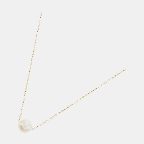 Streched 18k Gold Necklace