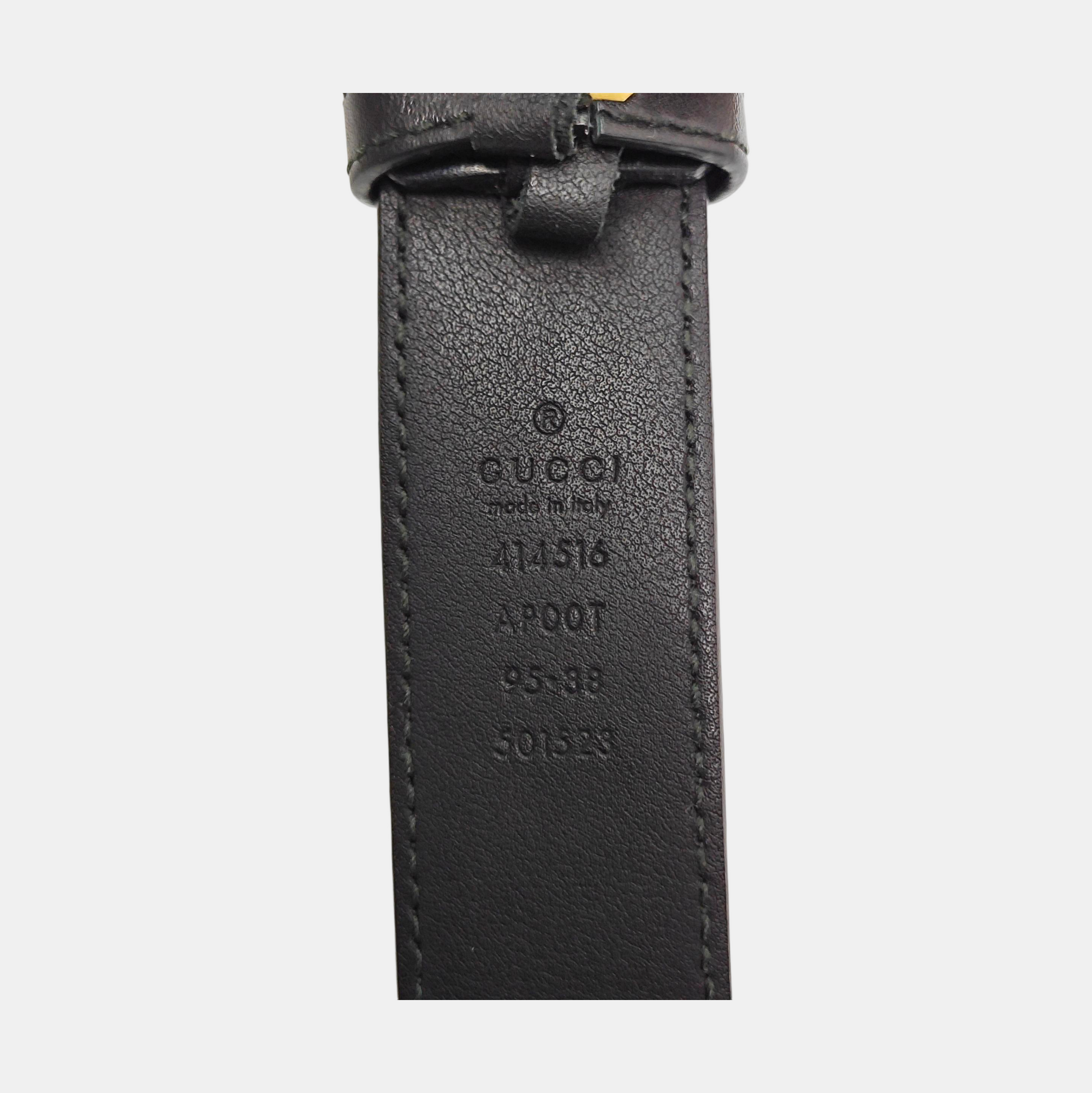 Leather Belt Black