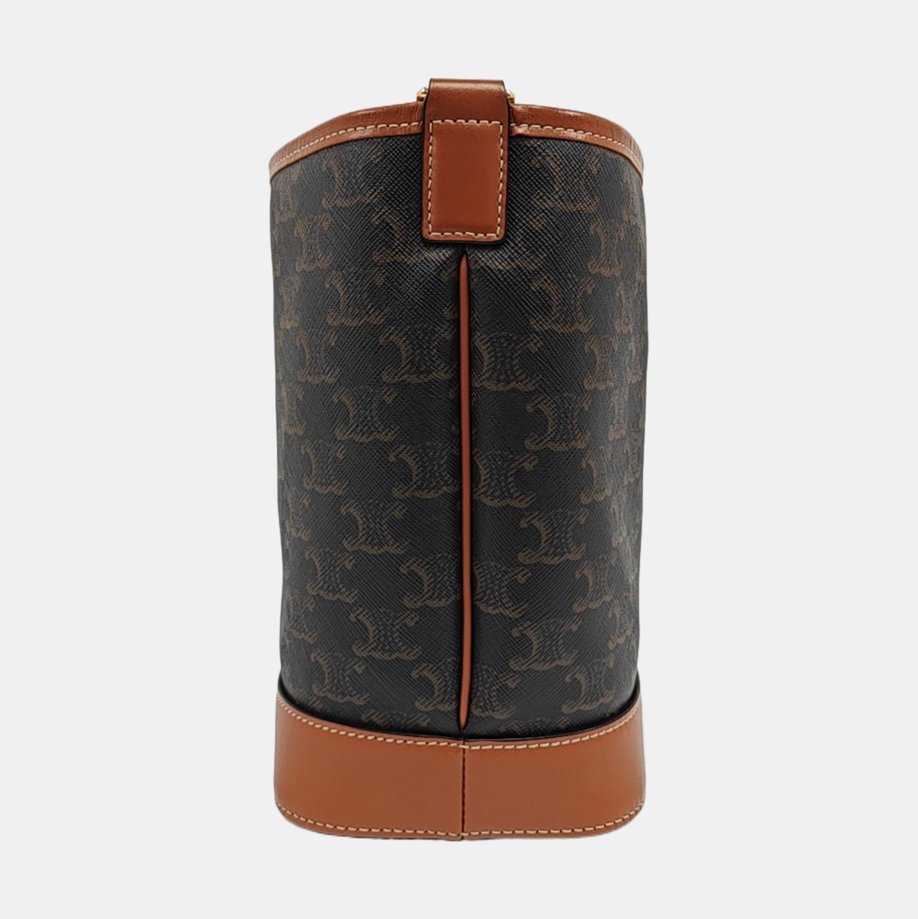 TRIOMPHE CANVAS Small Coated Canvas Brown