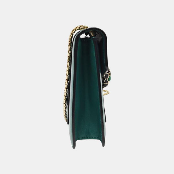 SERPENTI FOREVER Small Calfskin Green