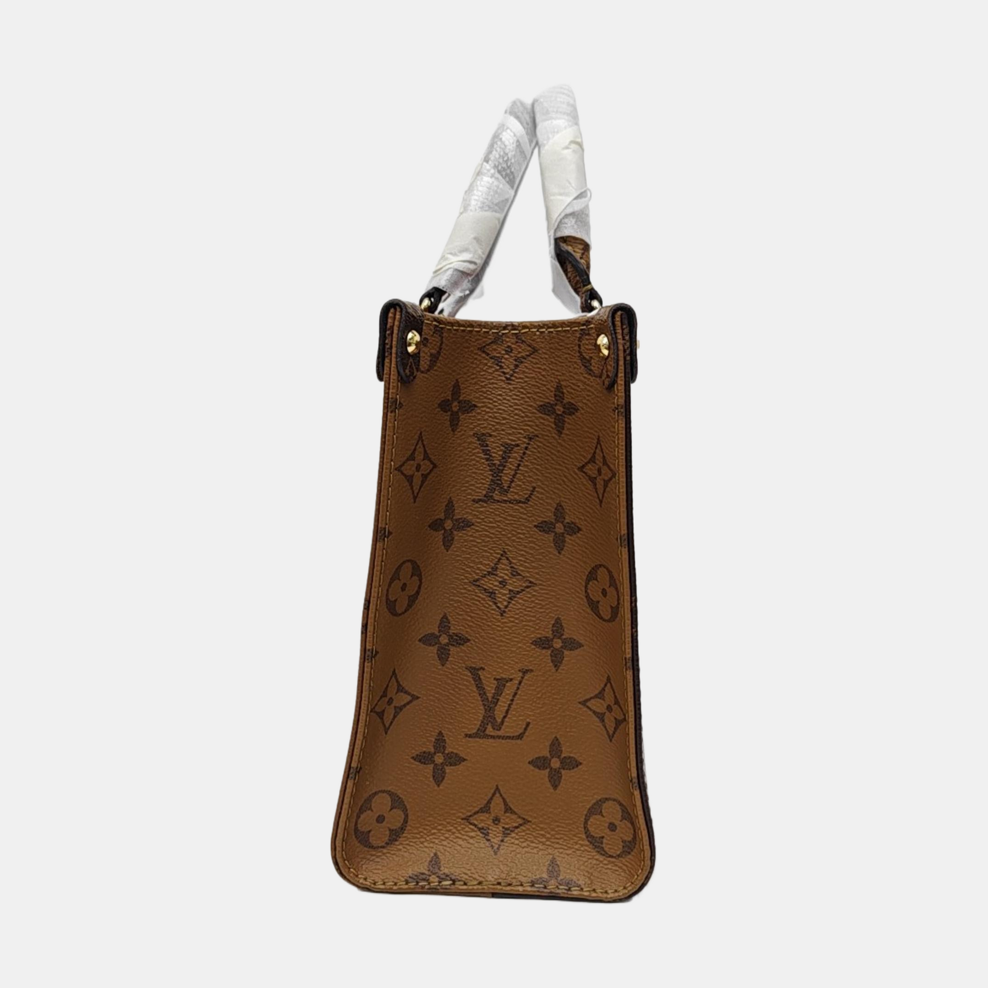 ONTHEGO PM Monogram Coated Canvas Brown