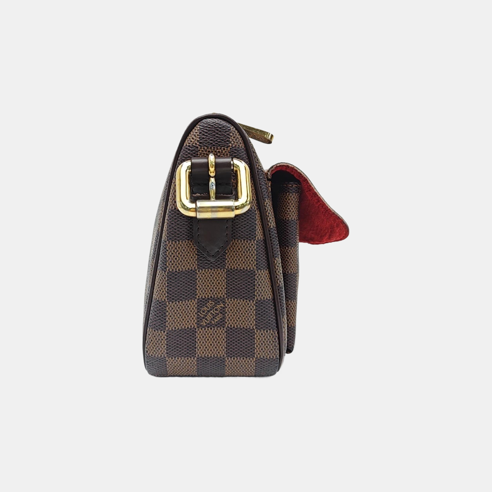 RAVELLO GM Damier Ebene Coated Canvas Brown