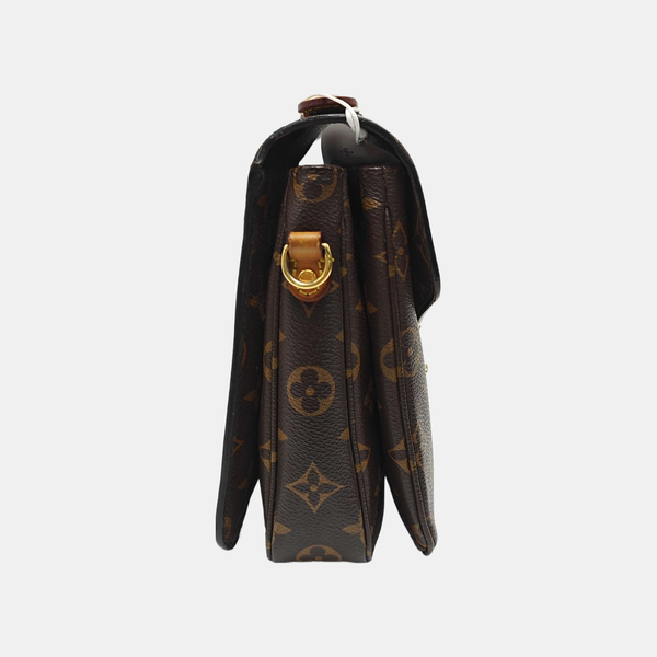 MÉTIS MM Lona Monogram Revestida Marrón