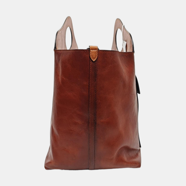 Pocket Medium Calfskin Brown