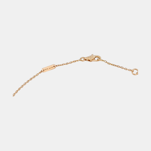 Sweet Alhambra 18k Rose Gold Necklace