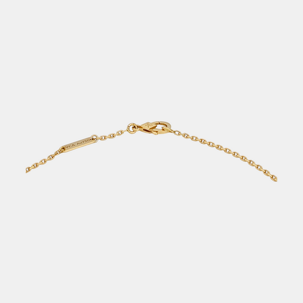 Vintage Alhambra 18k Gold Necklace