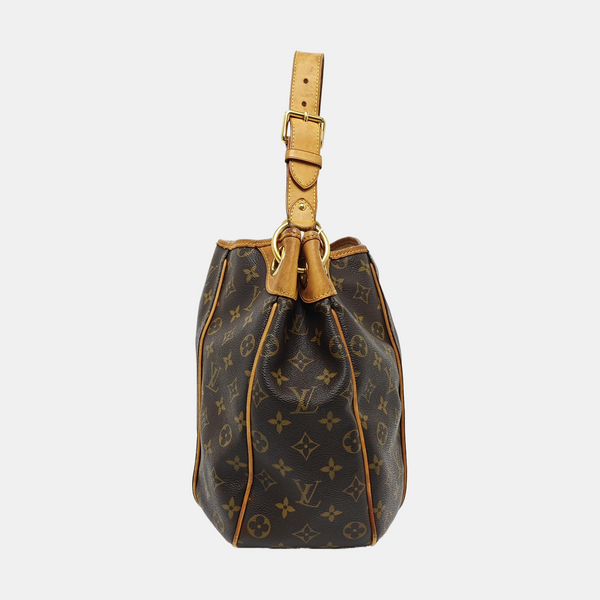 GALLIERA Monogram Coated Canvas Brown
