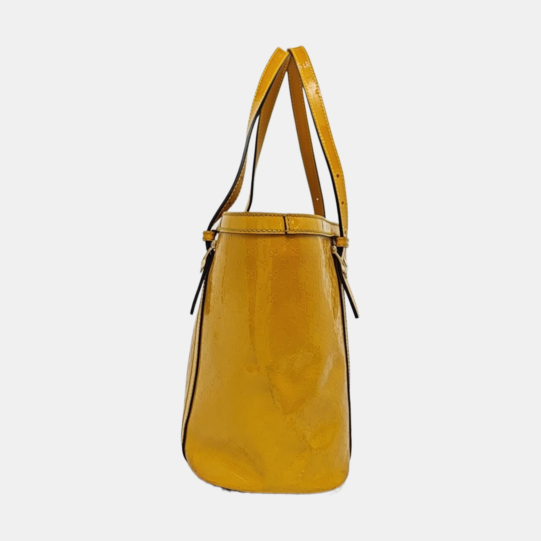 Microguccissima Monogram Calfskin Yellow