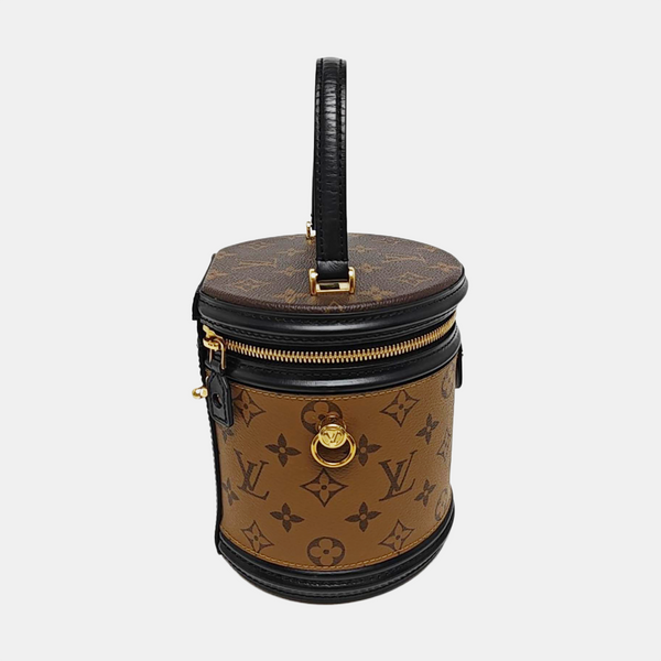 CANNES PM Monogram Coated Canvas Brown