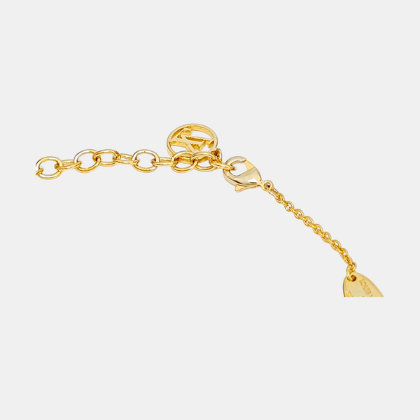 LV & ME Metal Gold Necklace