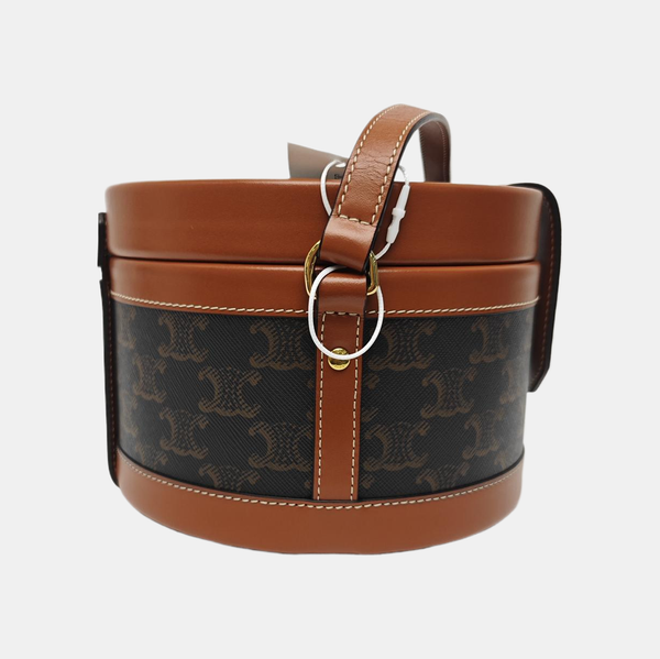 TRIOMPHE Medium Coated Canvas Brown