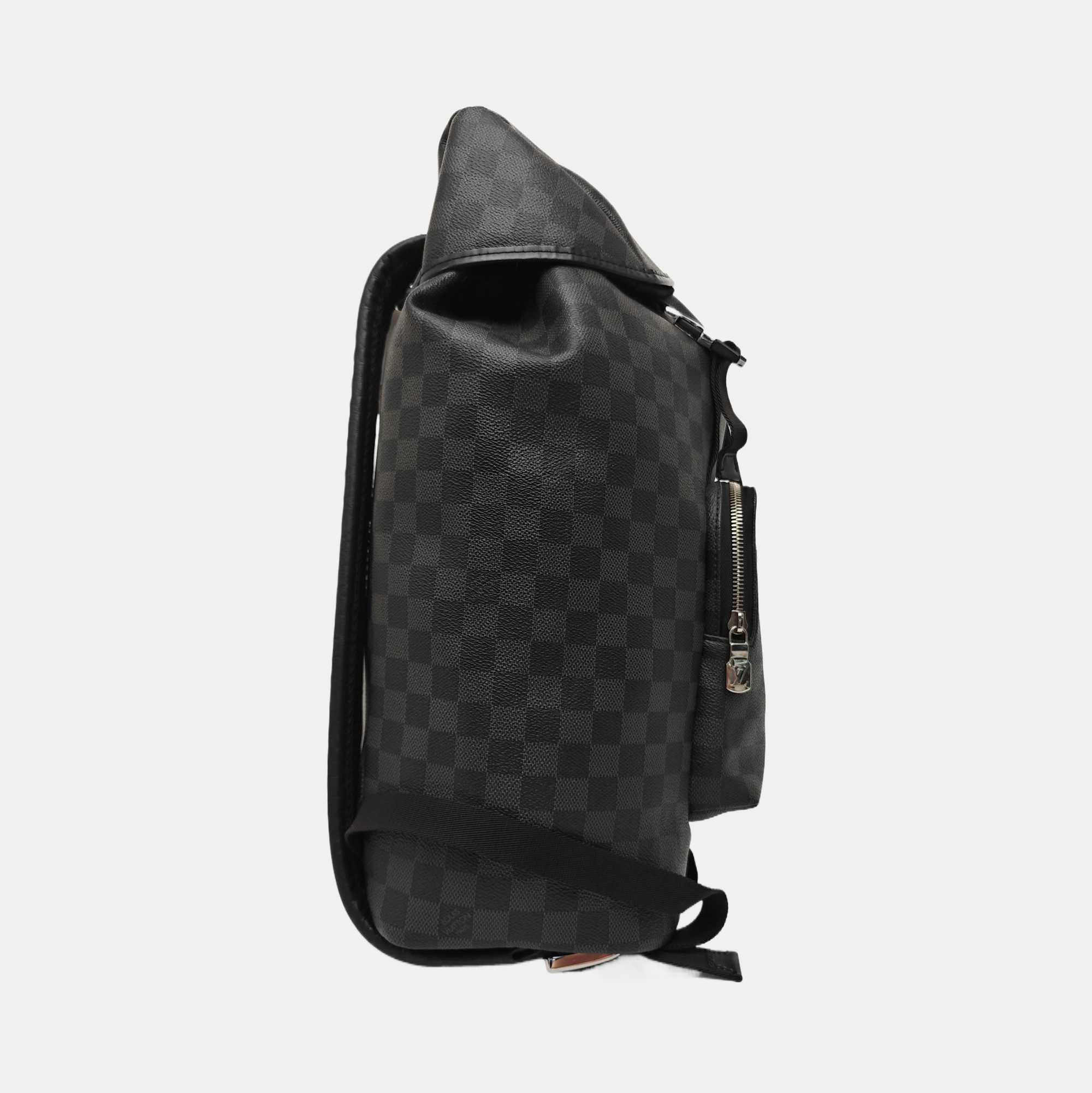 ZACK Damier Graphite Coated Canvas Gray