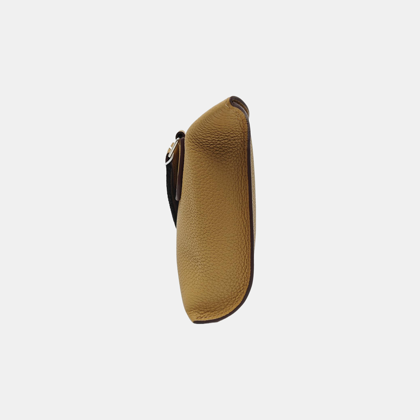 Calfskin Shoulder Bag Brown