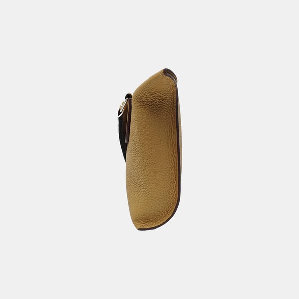 Calfskin Shoulder Bag Brown
