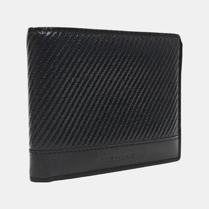 Patent Leather Wallet Black
