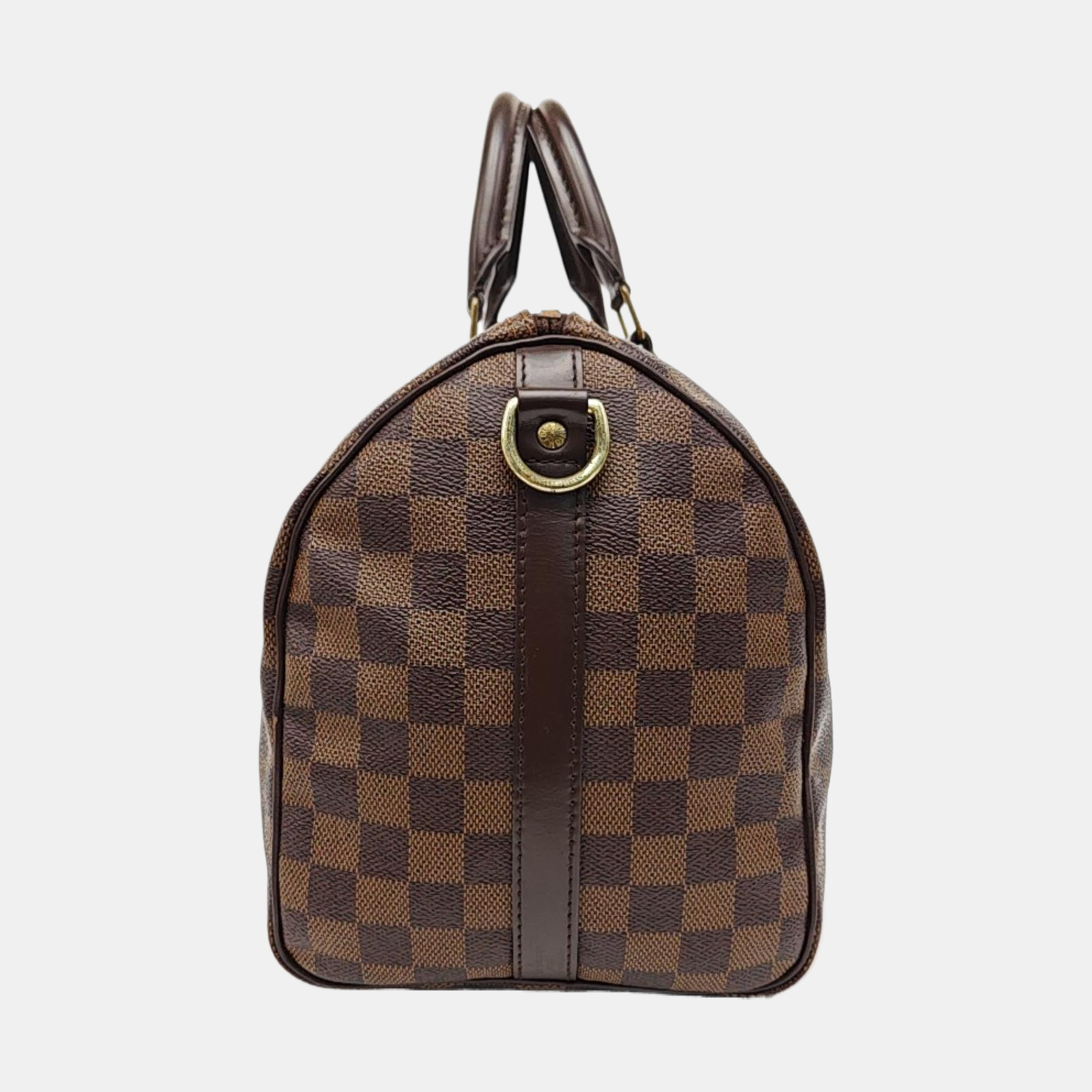 SPEEDY 30 Damier Ebene Coated Canvas Brown