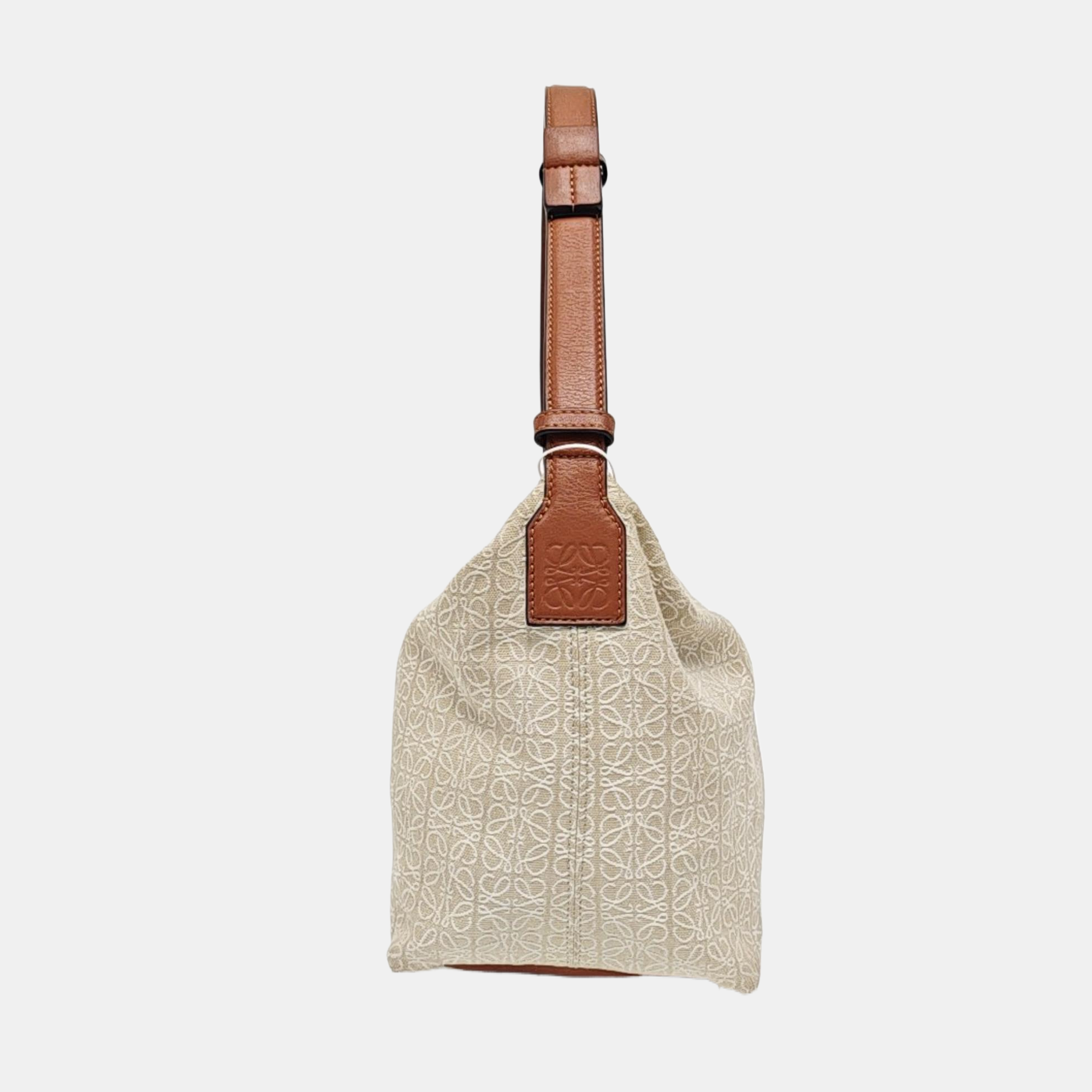 Cubi Monogram Canvas Beige