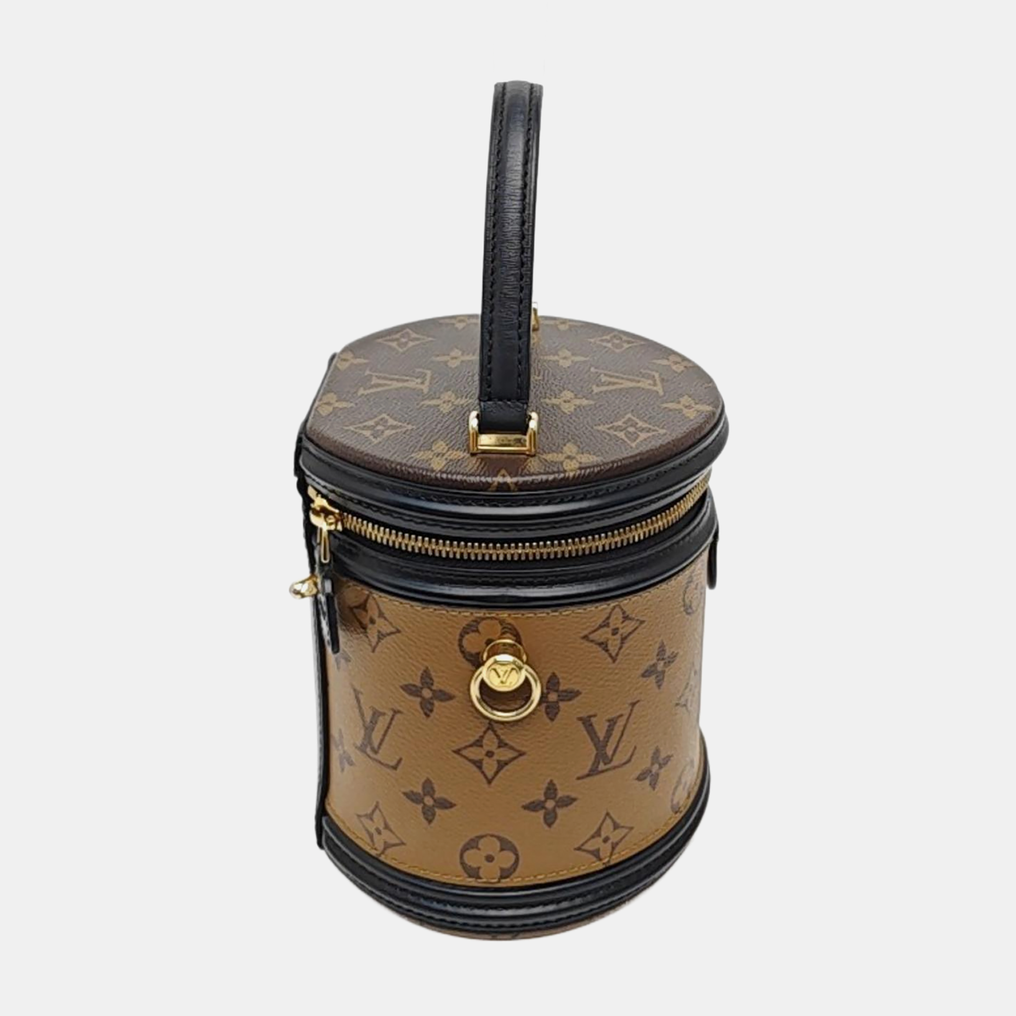 CANNES PM Monogram Coated Canvas Brown