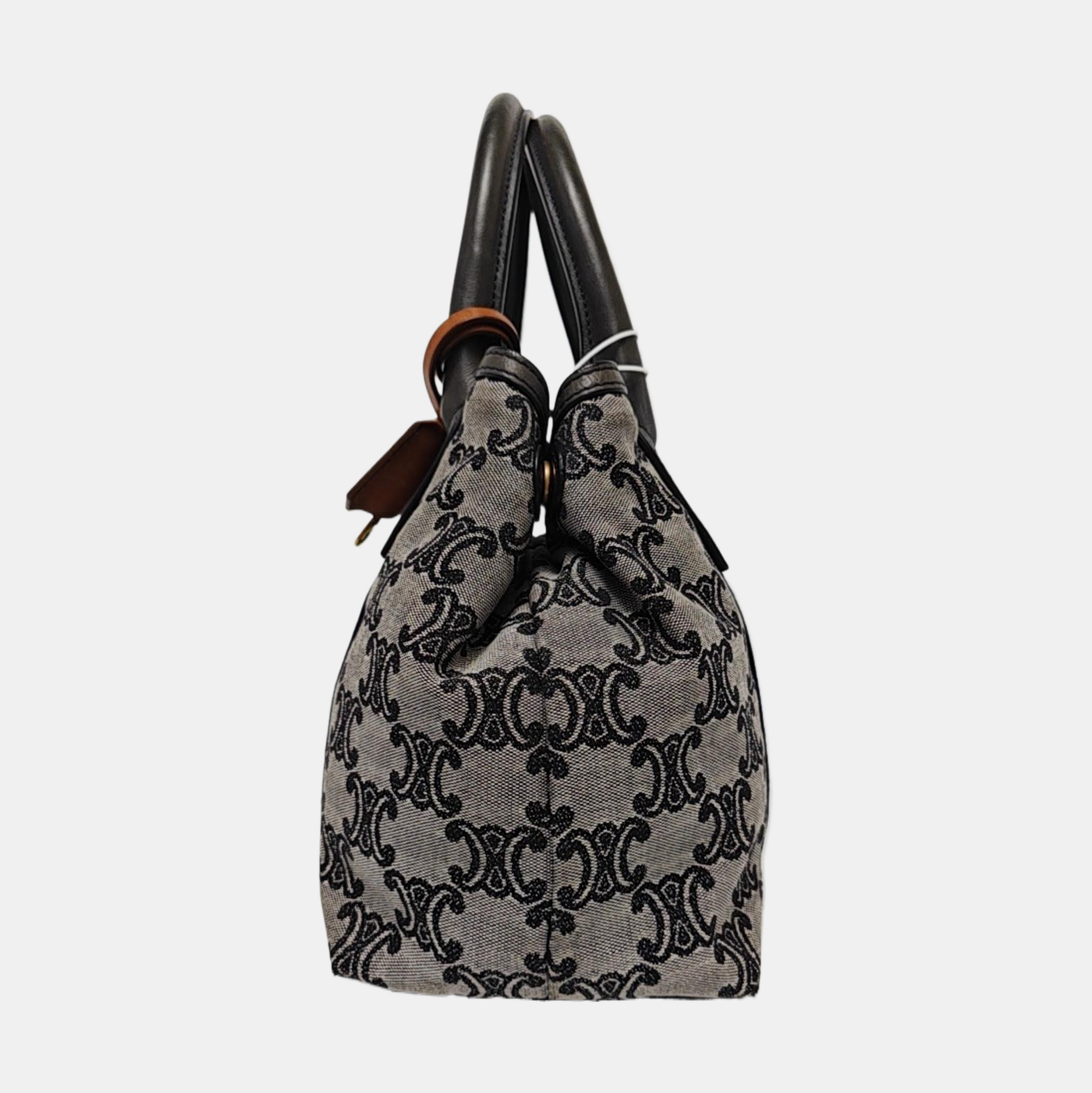 Fabric Tote Bag Gray