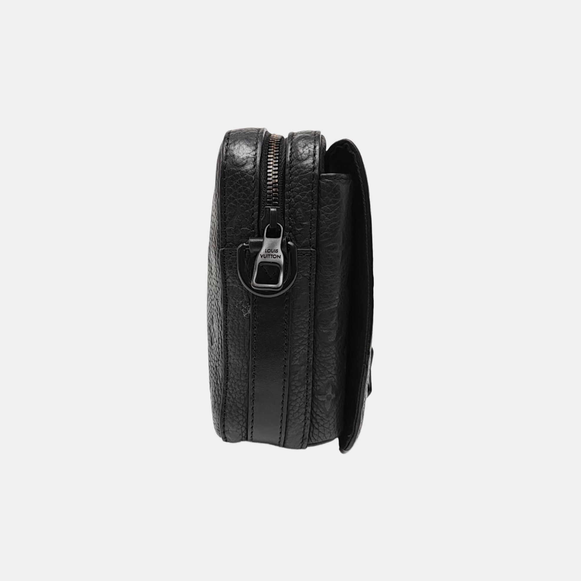 STEAMER Monogram Calfskin Black