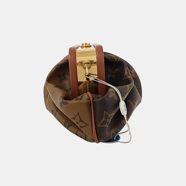BOURSICOT Monogram Coated Canvas Brown